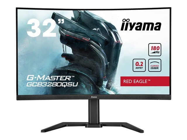 IIYAMA - G-MASTER Red Eagle GCB3280QSU-B2 - LED monitor - curved - 32" - HDR