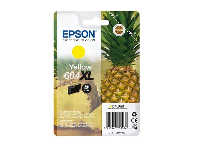 EPSON - 604XL Singlepack - XL - yellow - original - ink cartridge