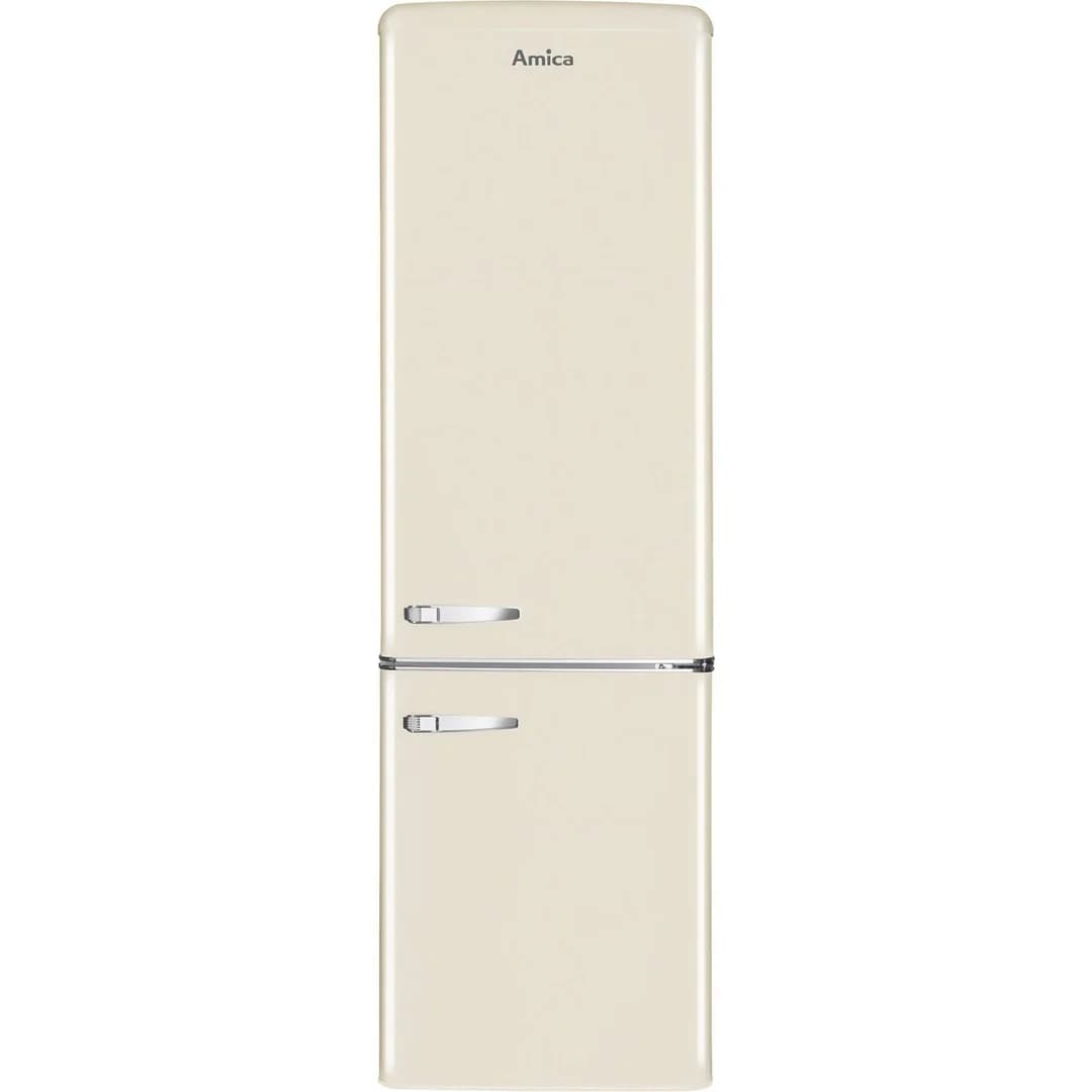 Amica 181cm High 70/30 Fridge Freezer - Satin Beige | FKR29653C/1