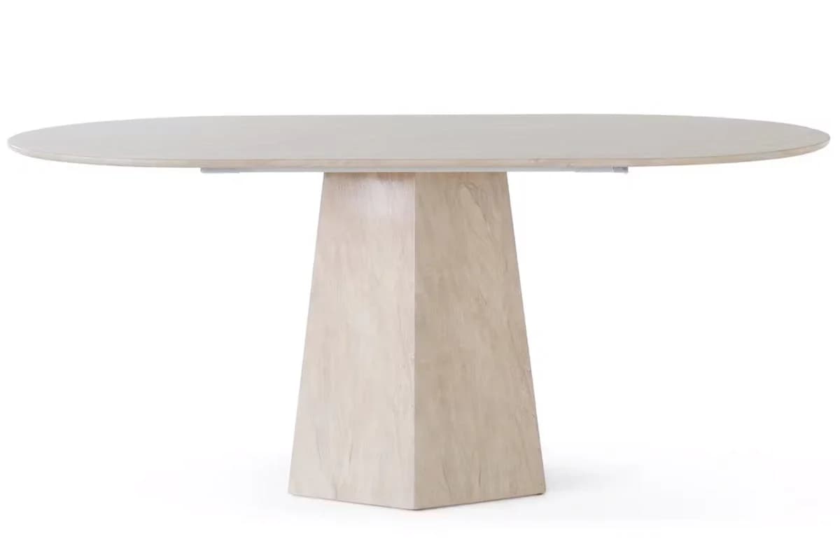 Treviso Oval Dining Table | Beige