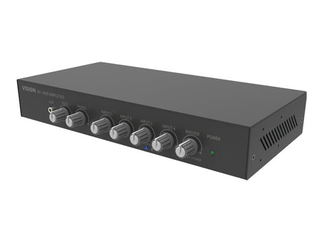 VISION - AV-1900+SP-1800 - Speakers - for PA system - Bluetooth - 50 watt - 3-way - black, white