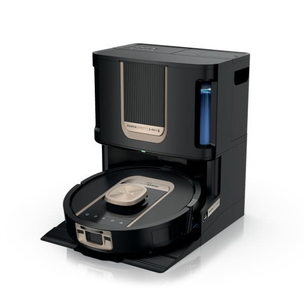 Shark ThermaCharged PowerDetect Robot Vacuum | Wet & Dry | Black | RV2900XEUK