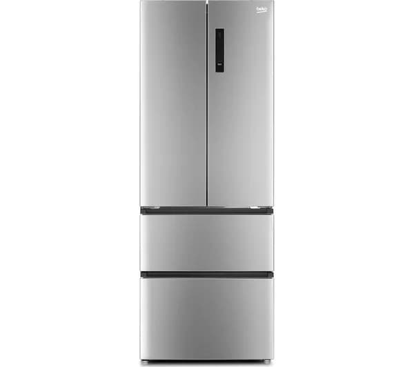 BEKO Pro GN14790PX Fridge Freezer - Brushed Steel