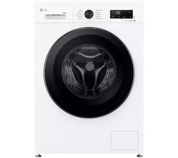 LG Series 2 Direct Drive W4X1085NWK WiFi-enabled 8 kg Washer Dryer - White