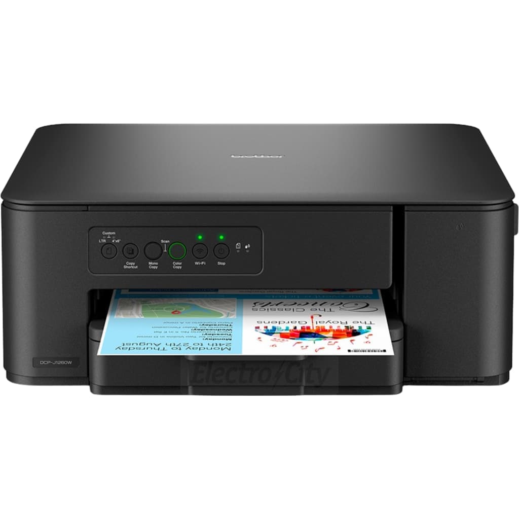 Brother Compact Wireless 3-in-1 Colour Inkjet Printer | Black