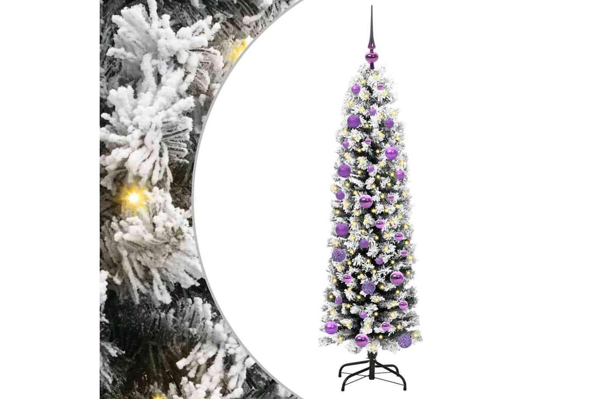 Vidaxl Artificial Christmas Tree With 150 Leds With Stand Green 150 Cm