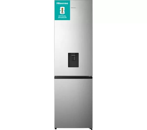 HISENSE RB435N4WCE 60/40 Fridge Freezer - Stainless Steel