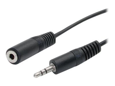 STARTECH.COM - Startech 6 ft 3.5mm Stereo Extension Audio Cable - M/F - 6ft stereo Extension Cable - 3.5mm audio - 6ft Stereo Audio Cable (MU6MF) - audio extension cable - 1.8 m