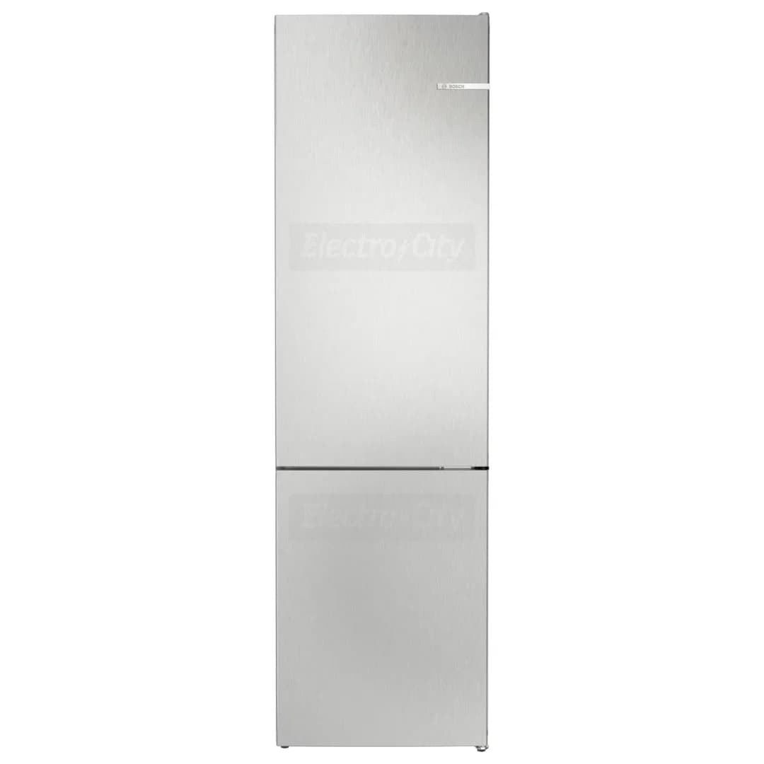 Bosch Series 4 Freestanding 203cm Fridge Freezer with No Frost | Stainless Steel Look