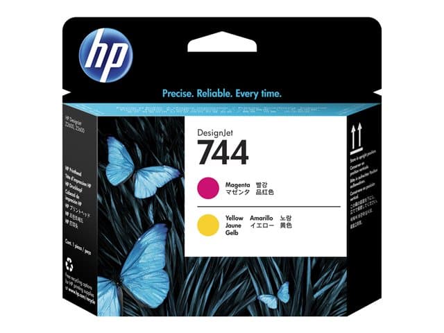 HP - 744 - yellow, magenta - printhead