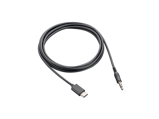 HP - Poly USB-C to headphone jack adapter - audio / USB