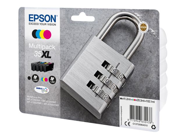EPSON - 35XL Multipack - 4-pack - XL - black, yellow, cyan, magenta - original - ink cartridge