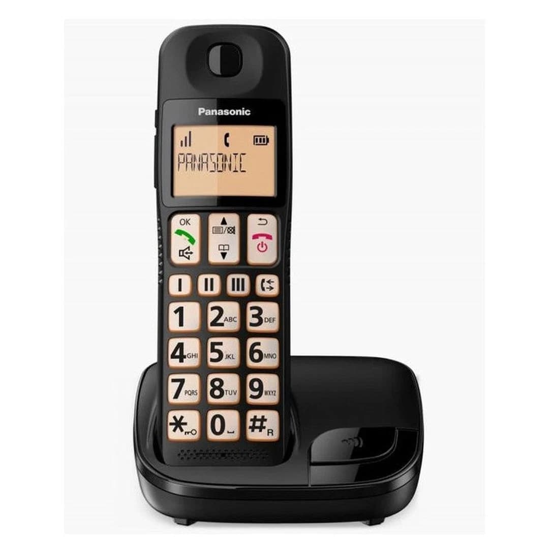 Panasonic Cordless Big Button Telephone | KX-TGE110EB
