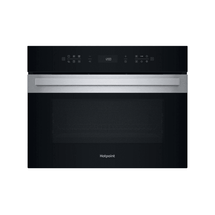 Hotpoint HCW7O7HTSXUK, Combi Microwave, Black & Silver