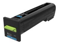 LEXMARK - cyan - original - toner cartridge - LCCP, LRP