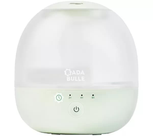 BABYMOOV B047002UK Bubble Humidifier & Nightlight - White