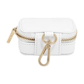 Petite Ring Box for Dog Collars Pebble White