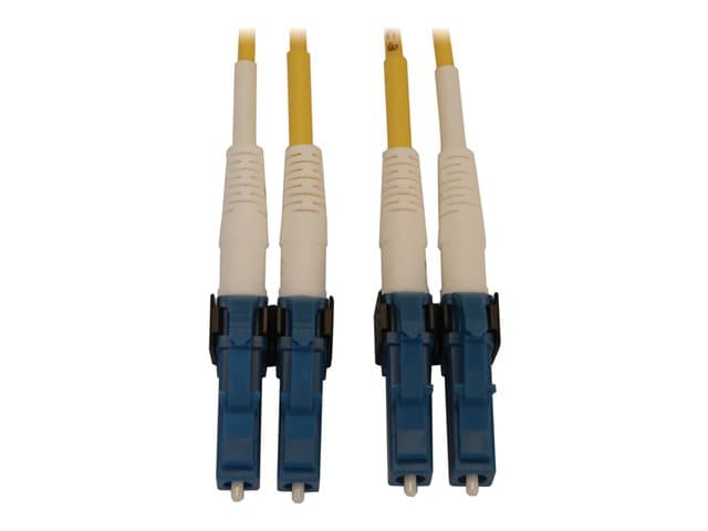 Tripp Lite - Eaton Tripp Lite Series 400G Duplex Singlemode 9/125 OS2 Switchable Fiber Optic Cable (LC/UPC M/M), LSZH, Yellow, 5 m (16.8 ft.) - network cable - 5 m - yellow