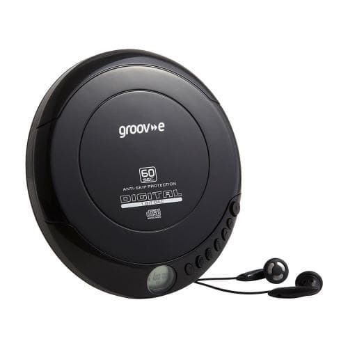 GROOV-E Personal Cd Player Black...