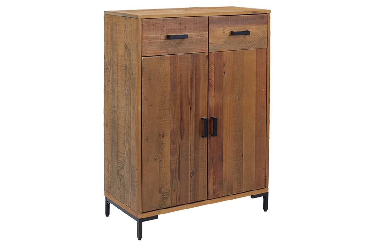 vidaXL 349933 Shoe Rack 75x40x110cm Solid Pinewood