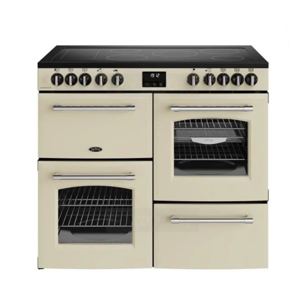 Belling Farmhouse 100cm Electric Range Cooker | Cream