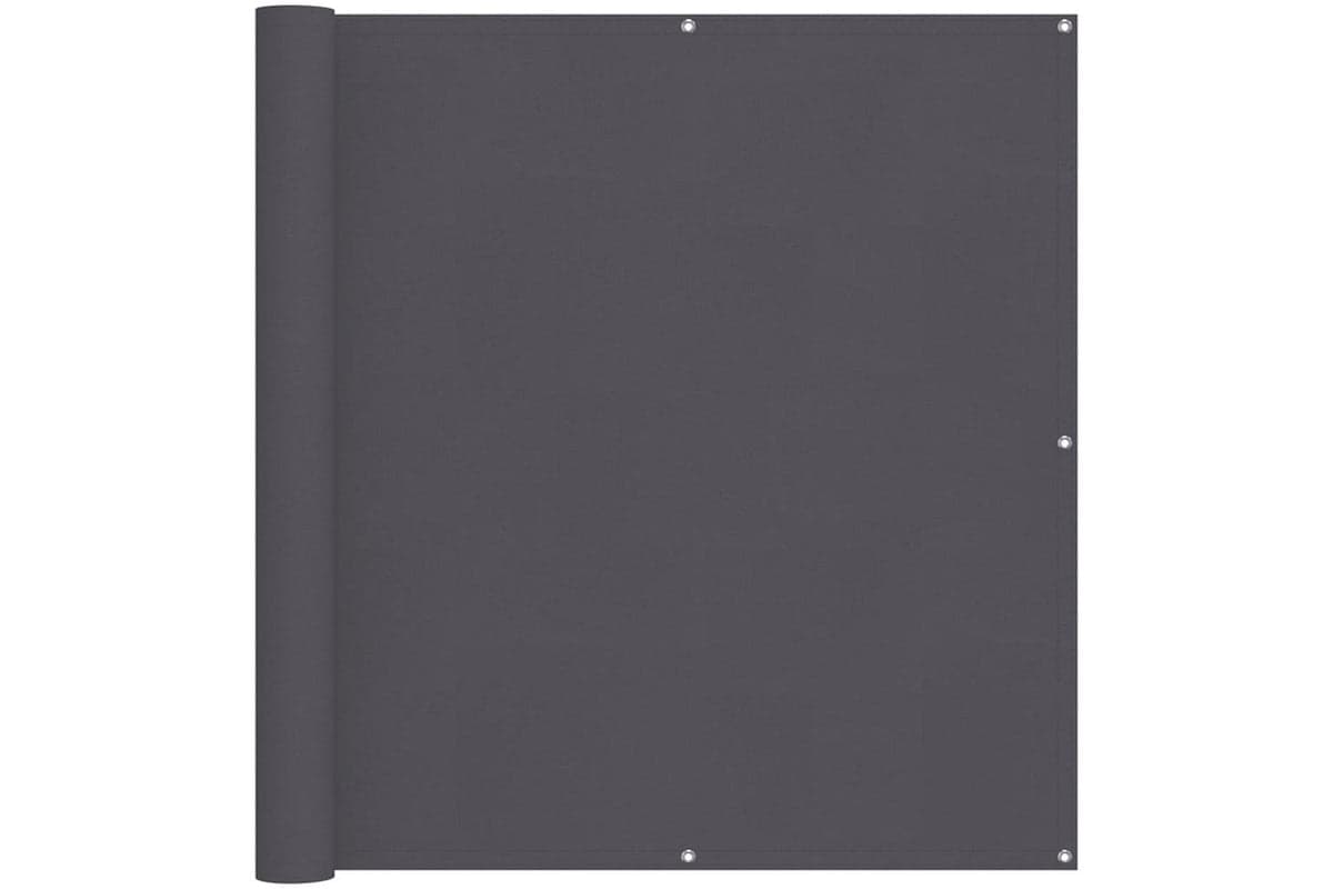 vidaXL 134872 Balcony Screen Anthracite 120x300cm Oxford Fabric