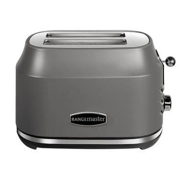 Rangemaster Classic 2-Slice Traditional Toaster – Grey 6 Browning Levels