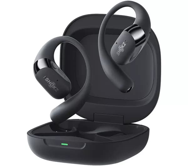SHOKZ OpenFit 2+ Wireless Bluetooth Earbuds - Black
