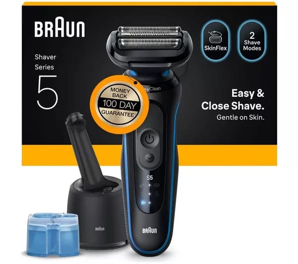 BRAUN Series 5 Wet & Dry Shaver with SmartCare Centre