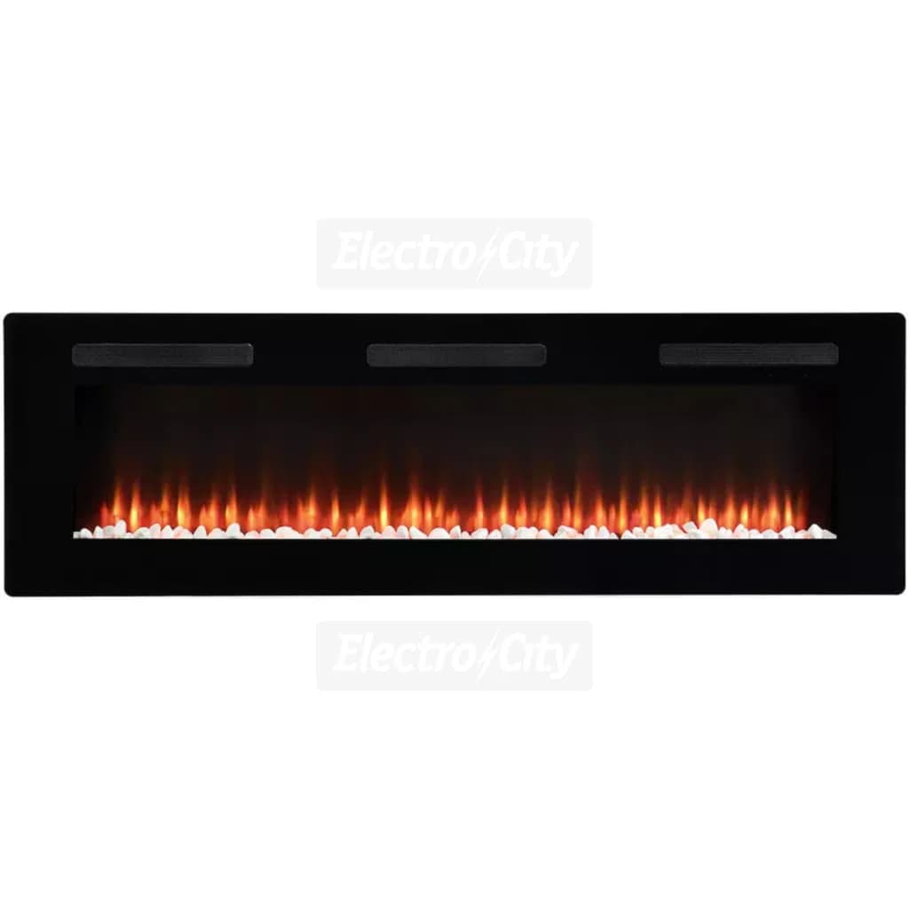 Dimplex Sierra 60 Inch Electric Fireplace with Optiflame | Black