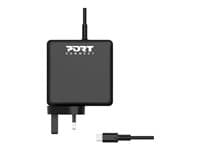 PORT DESIGNS - PORT Connect power adapter - USB-C - 65 watt