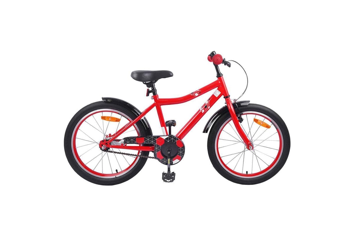 Vidaxl Kids Bike 20'' For 6-11 Years Old Red