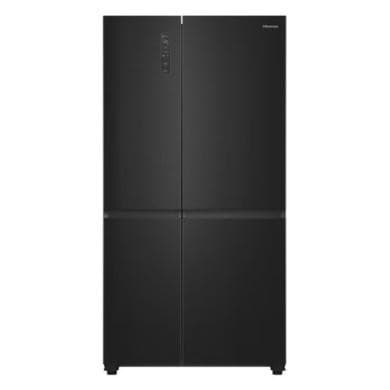 Hisense PureFlat 644 Litre Side-by-Side American Fridge Freezer - Black