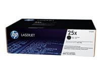 HP - 25X - High Yield - black - original - LaserJet - toner cartridge (CF325X)
