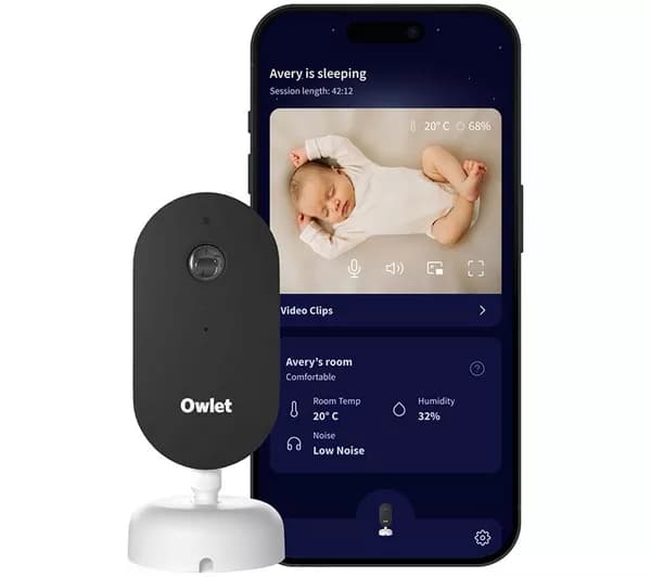 OWLET Dream Sight Baby Monitor - White