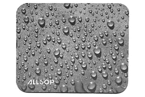 Allsop Raindrop Mouse Pad | Black