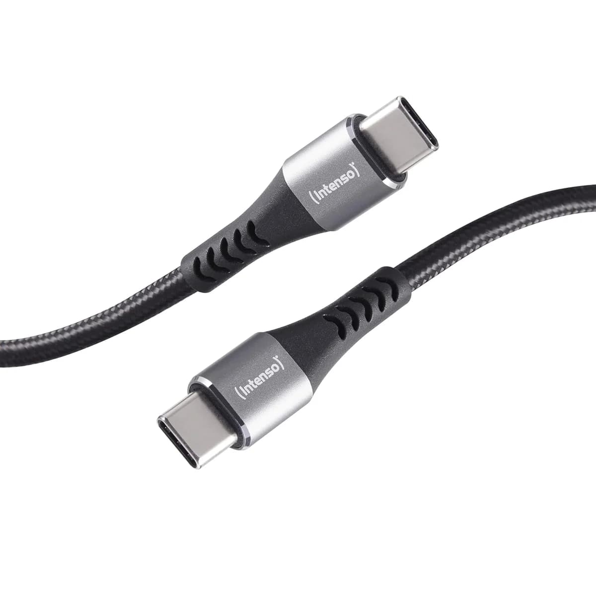Intenso C60C USB-C to USB-C Cable 1m 60W, 2 Pack - Black | 7900620