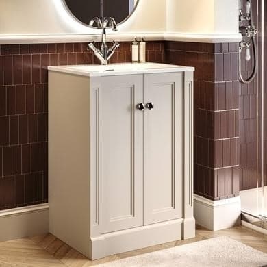 Windsor 600mm Freestanding Vanity Unit with Basin