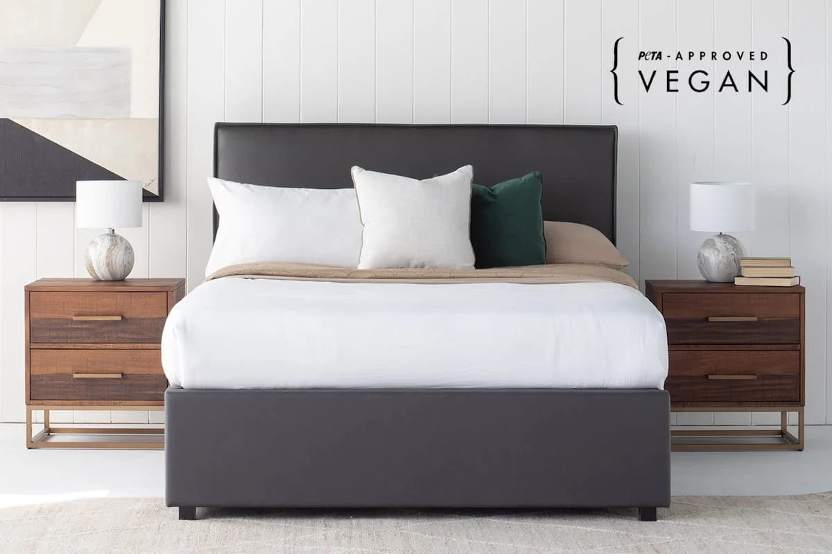 Kale Ottoman Bed | King | 5ft | Matt Black