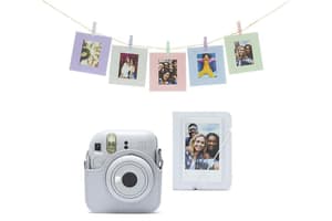 Fujifilm Instax Mini 12 Accessory Kit | Clay White