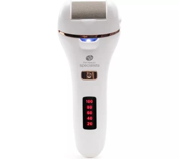RIO Go Smooth 60 Second Pedi Electric Foot File - White