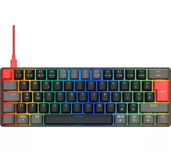 NOS C-450 Mini Pro RGB Mechanical Gaming Keyboard - Late Night