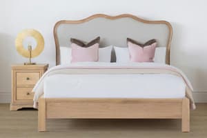 Montreal Bed Frame | Double | 4ft6 | Natural