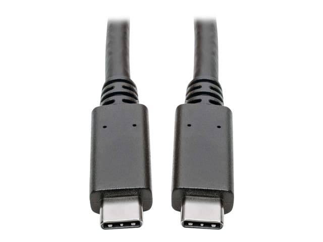 Tripp Lite - Eaton Tripp Lite Series USB-C Cable (M/M) - USB 3.2, Gen 1 (5 Gbps), Thunderbolt 3 Compatible, 6 ft. (1.83 m) - USB-C cable - USB-C to USB-C - 1.83 m