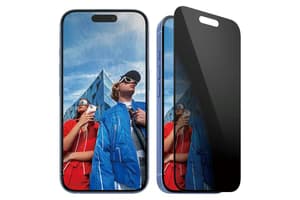 PanzerGlass iPhone 16 & 15 Ultra-Wide Fit Privacy Screen Protector