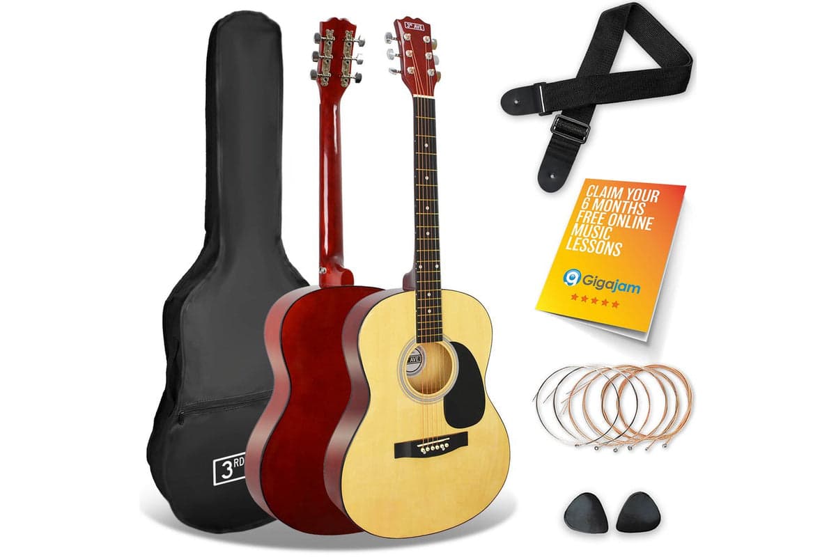3rd Avenue Acoustic Guitar Pack - Natural