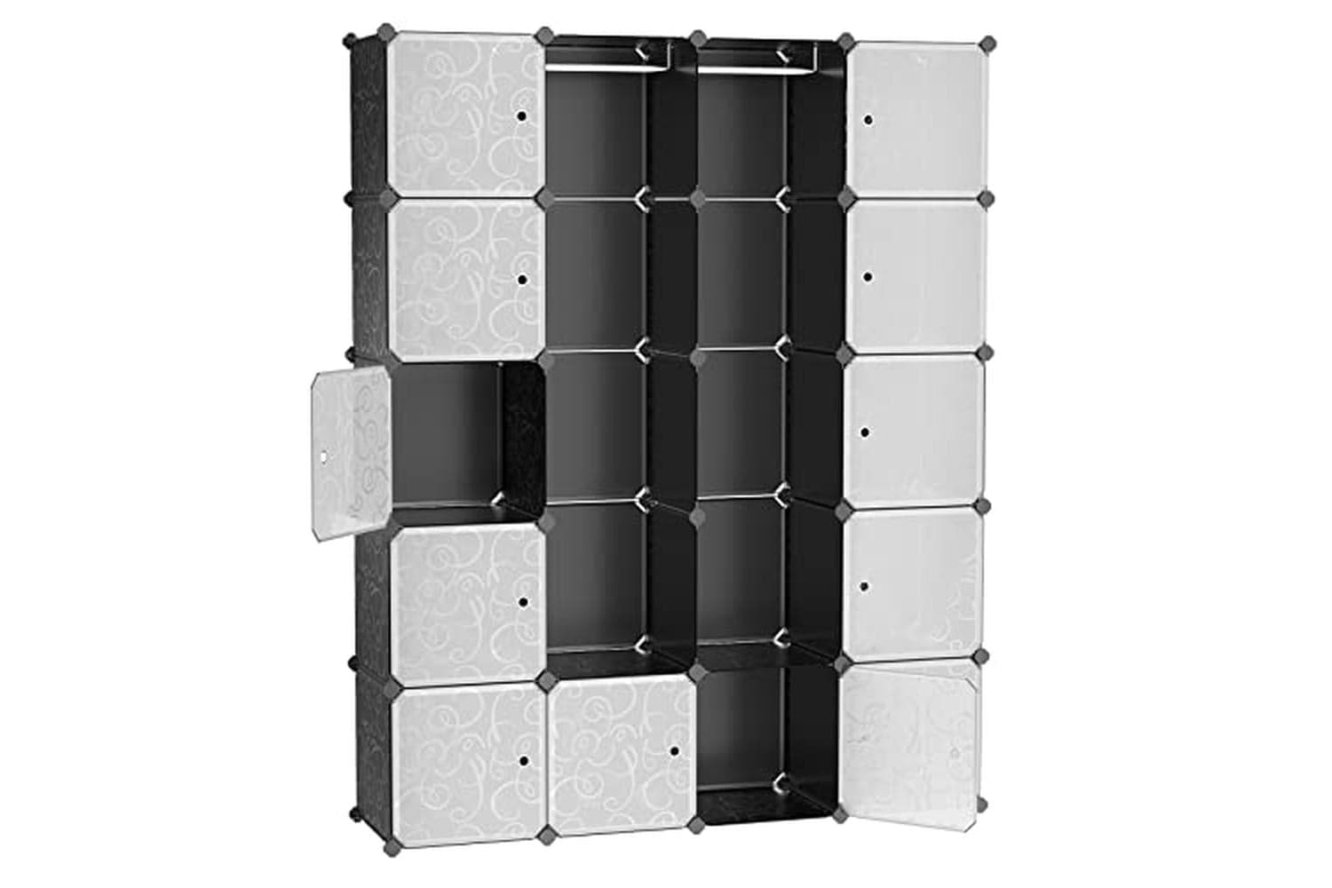 Songmics LPC30H Shelving Unit for Clothes | Black