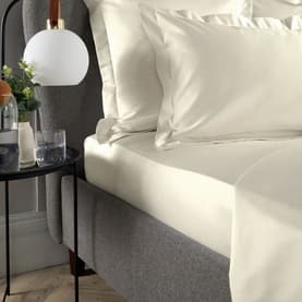 400 Thread Count Fitted Sheet Ivory
