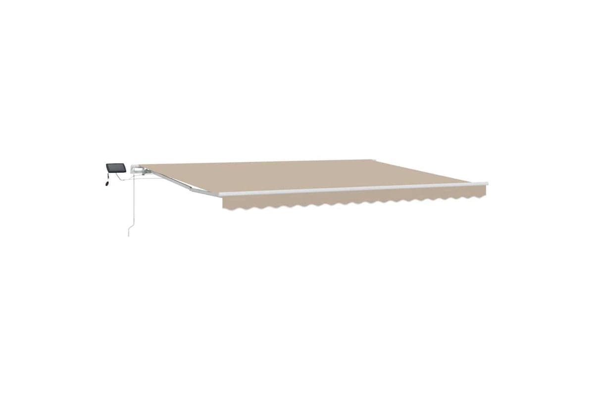 Vidaxl Retractable Awning With Manual 450 X 300 Cm Fabric