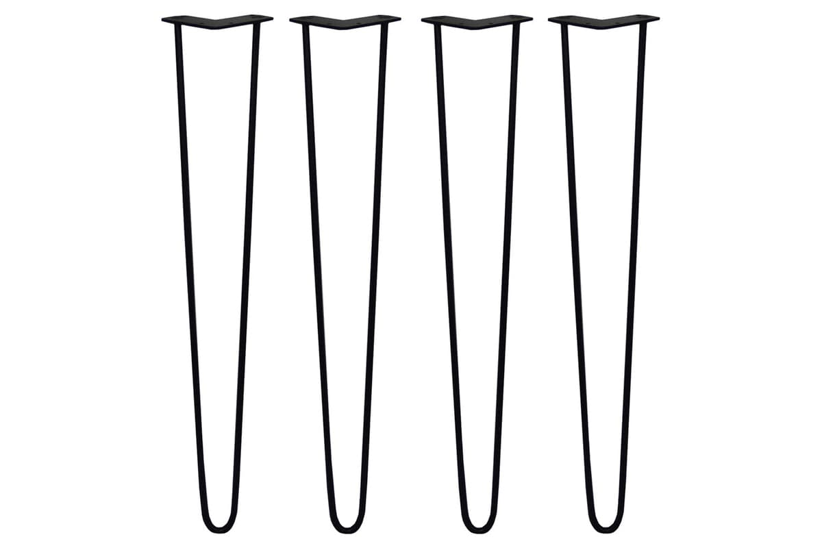 Monstershop Hairpin Legs 2 Prong  | 10mm | Black